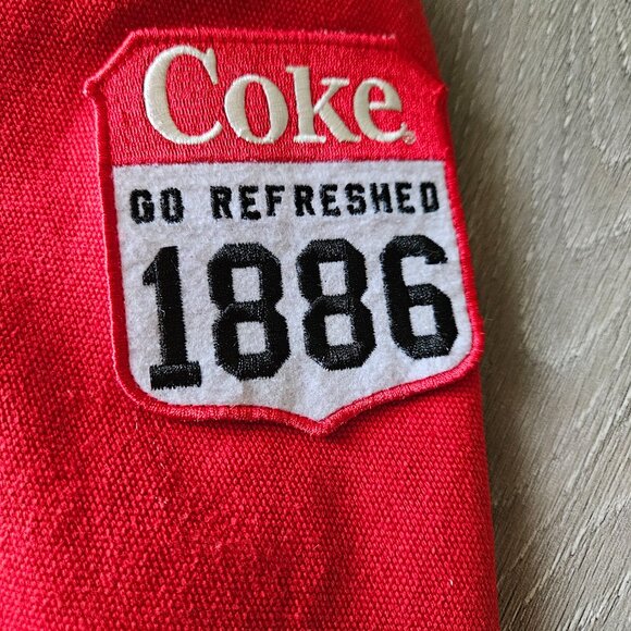 Forever 21 x Coca-Cola Red Multi Racing Bomber Jacket Men's Unisex See Desc. - Picture 12 of 12